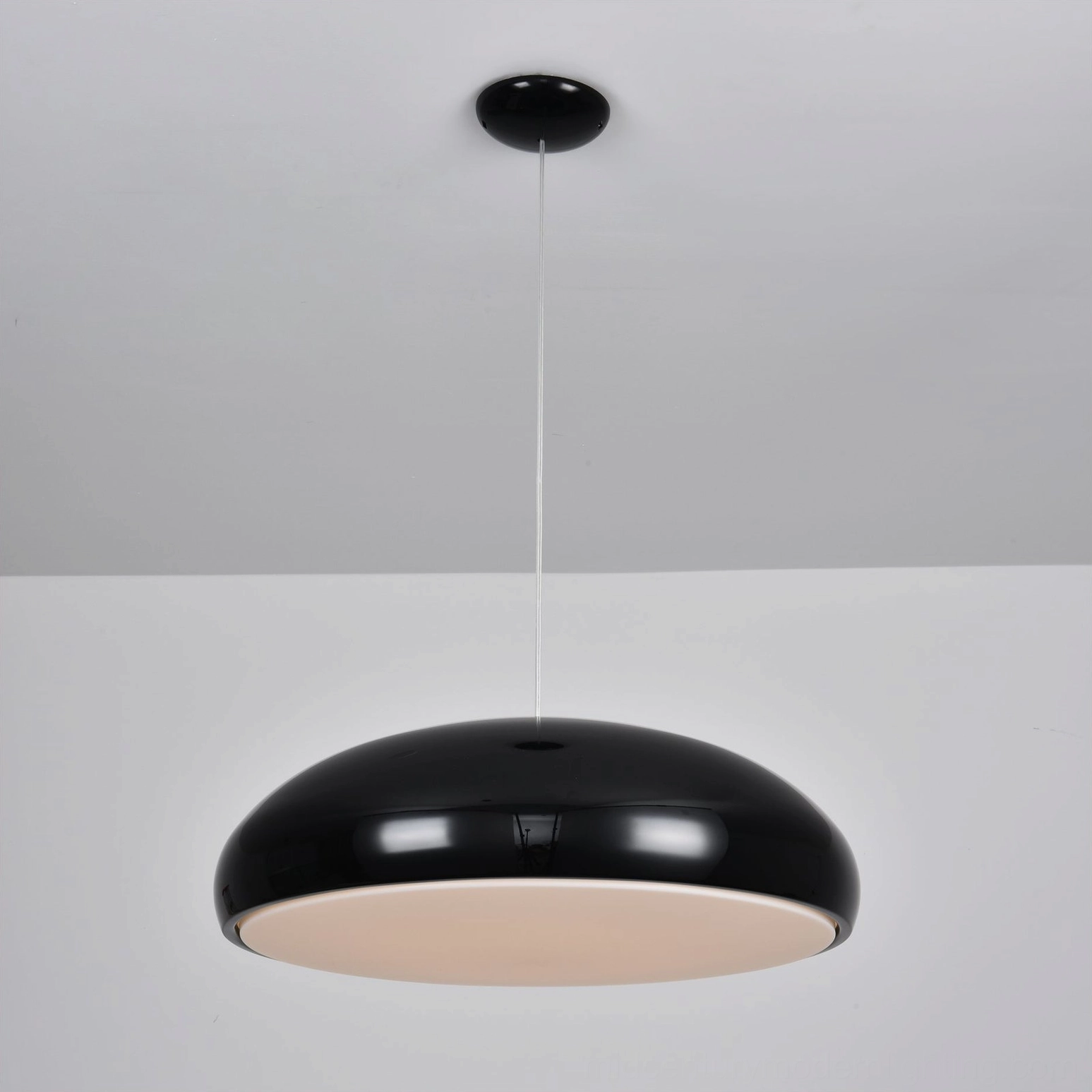 Aicia dome pendant light architectural design angle showcase mid-century modern