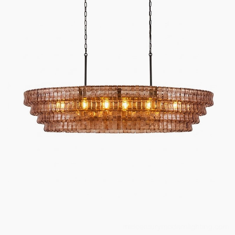 Albano chandelier smoke grey finish option, sophisticated neutral tone for contemporary mid-century interiors