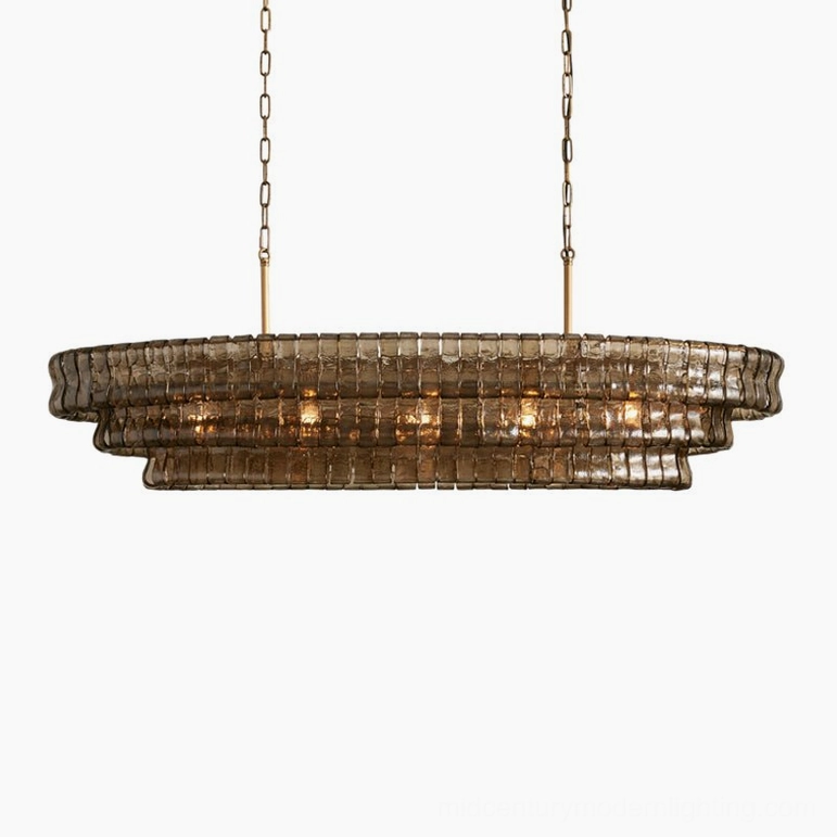Albano grand 150cm tiered glass chandelier, largest configuration for high-ceiling luxury estates