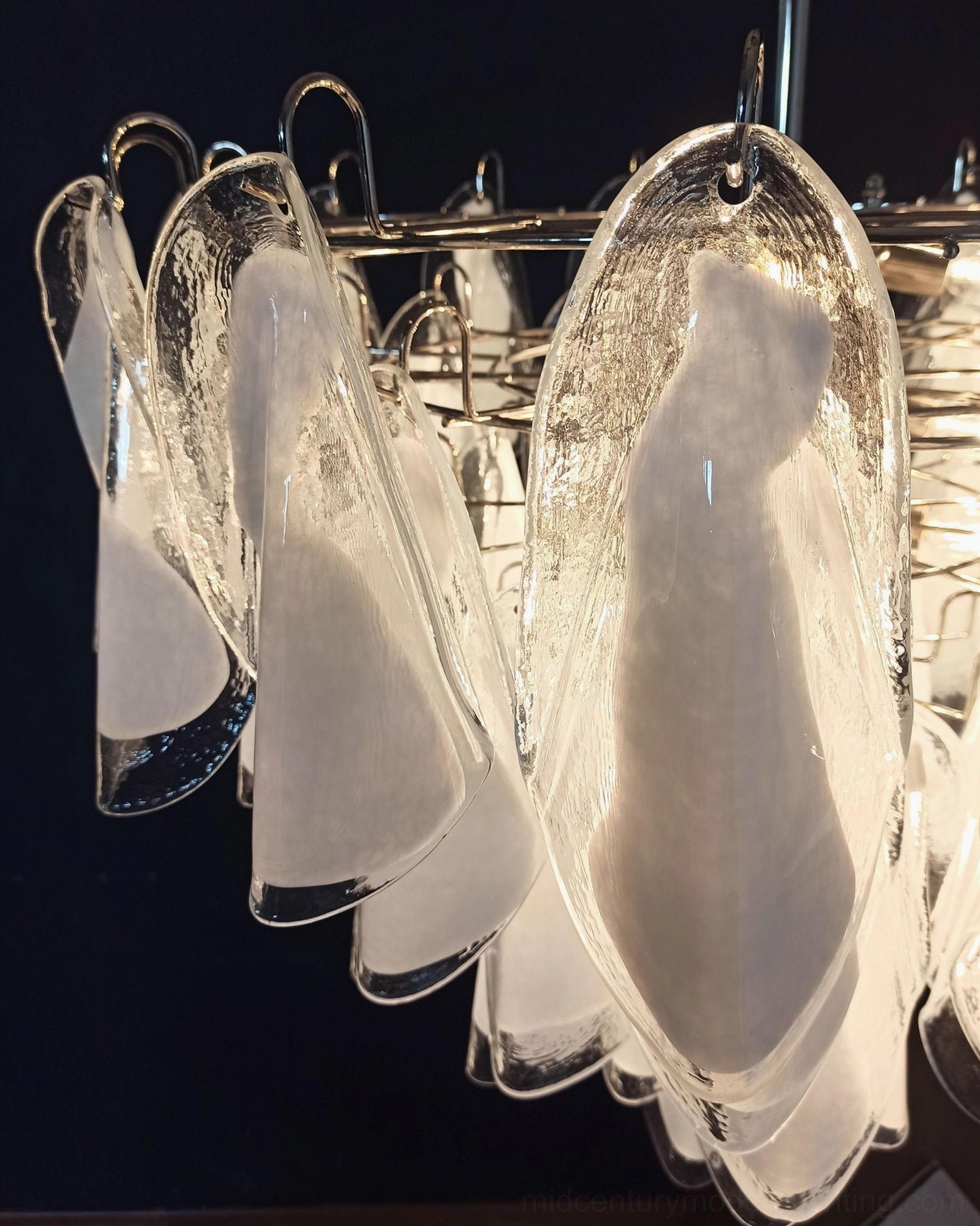 Aletta petal chandelier contemporary luxury home lighting focal point statement piece