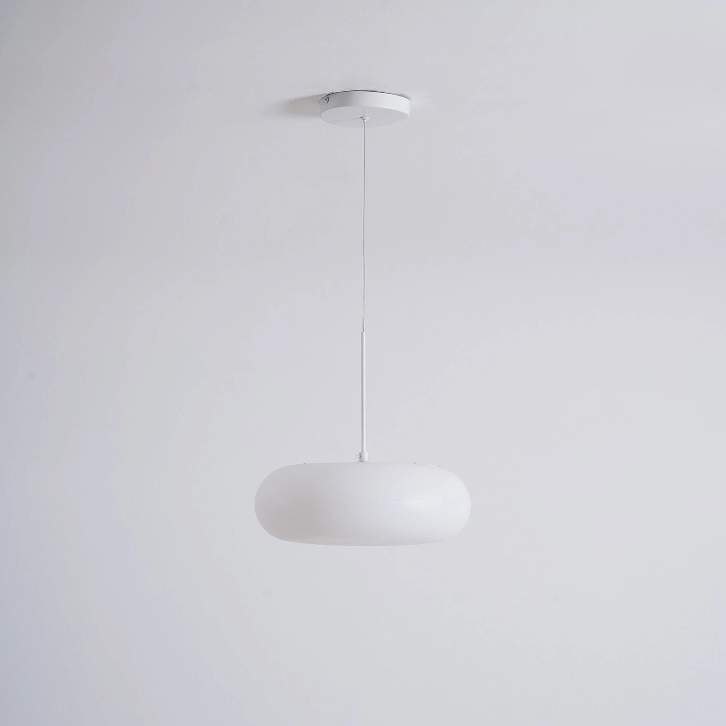 Amor white minimalist pendant lamp timeless design contemporary home lighting fixture showcase