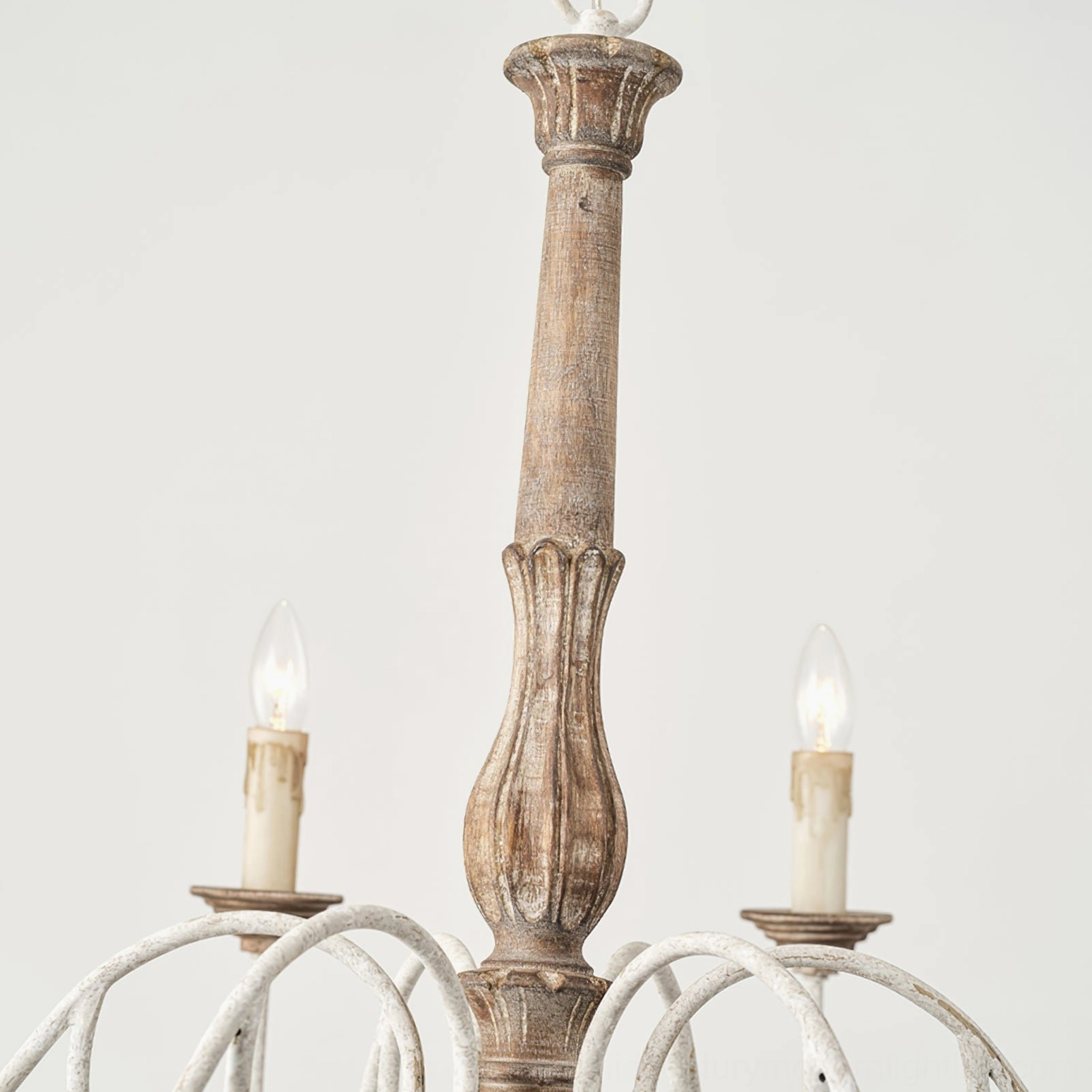 Blue rubbed black finish anchor chandelier elegant european style farmhouse lighting fixture
