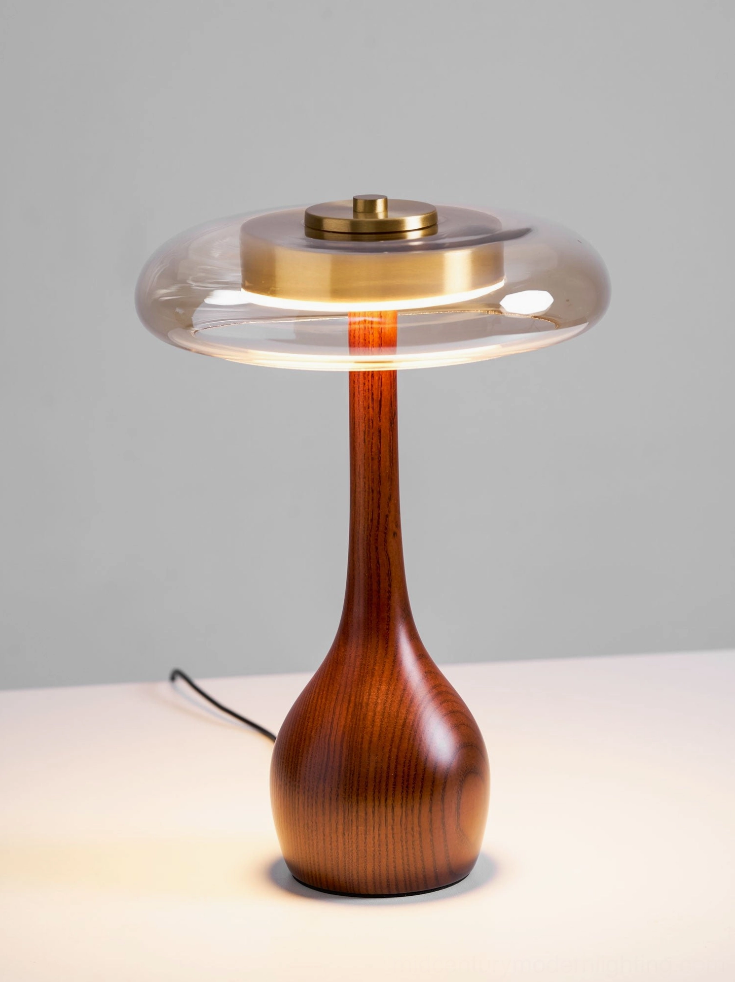 Andi mid-century table lamp bedroom sanctuary reading nook lighting