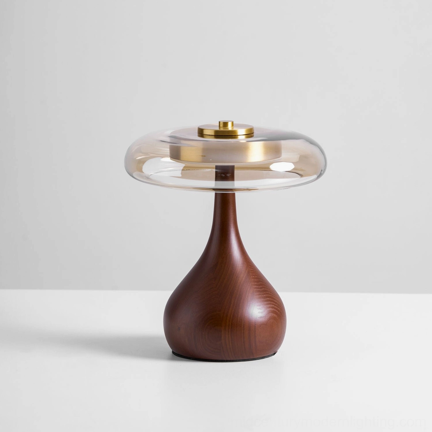 Andi Glass Table Lamp honest construction transparent design philosophy