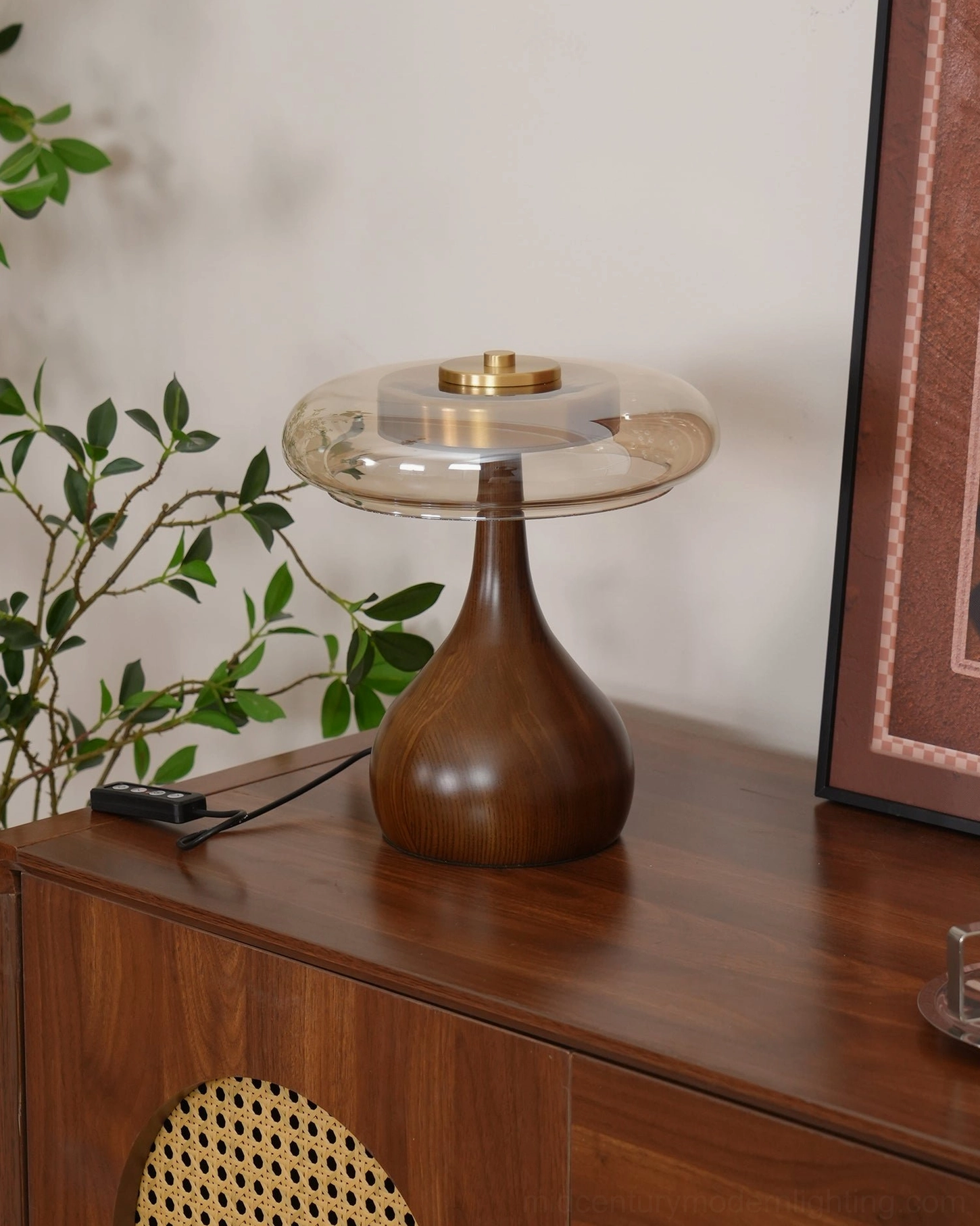Andi table lamp tall and compact size variants size comparison