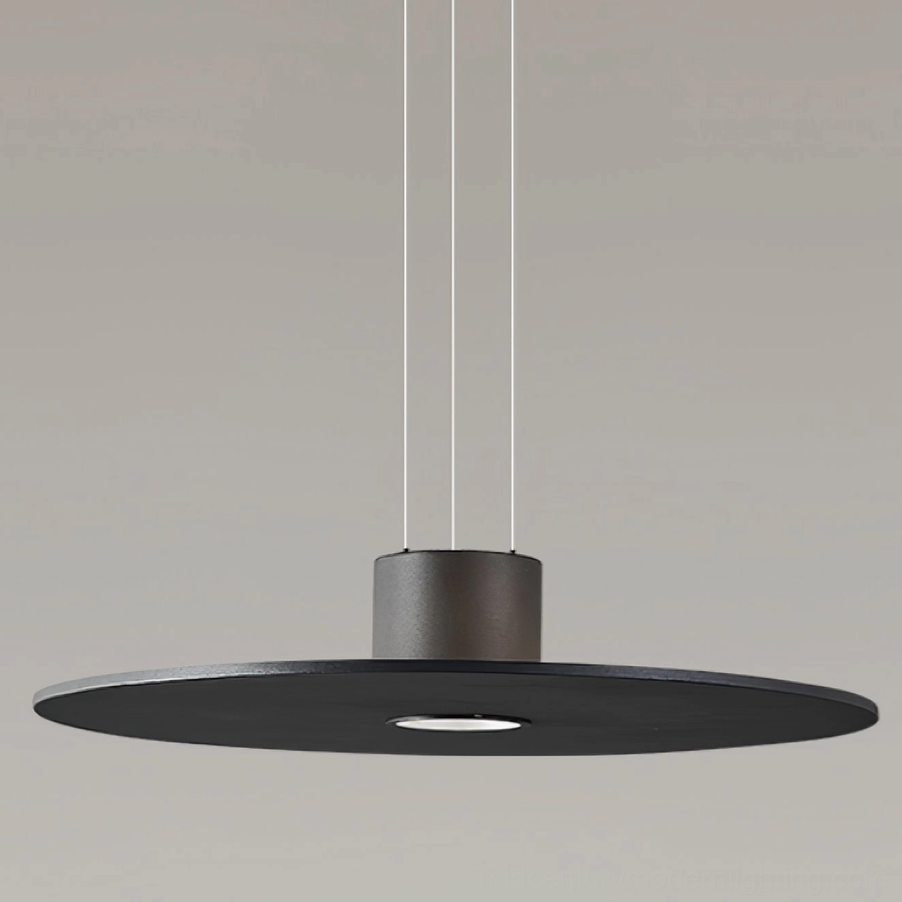 Andromeda dual lighting source pendant sculptural modern fixture artistic design