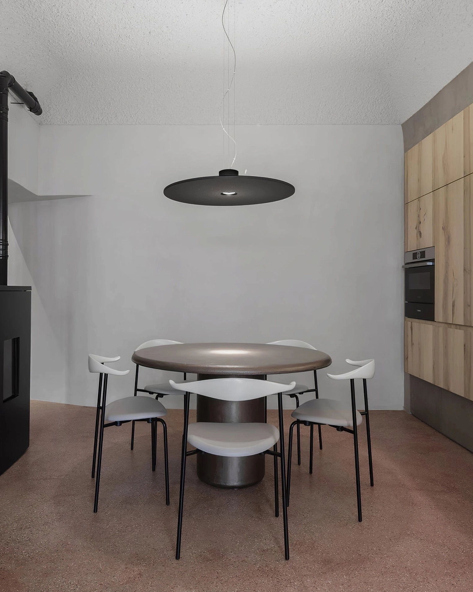 Andromeda perforated disc pendant starry sky effect integrated LED lighting modern