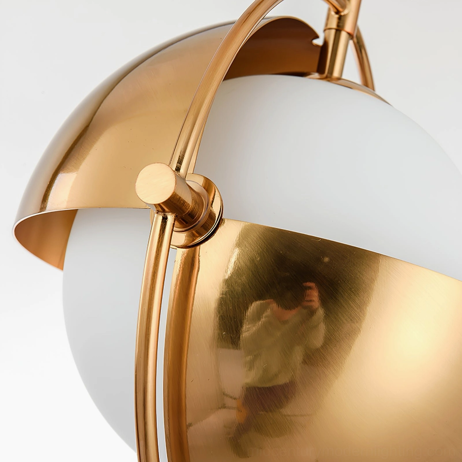 Anix interactive pendant lighting fixture showcasing sculptural silhouette in studio lighting