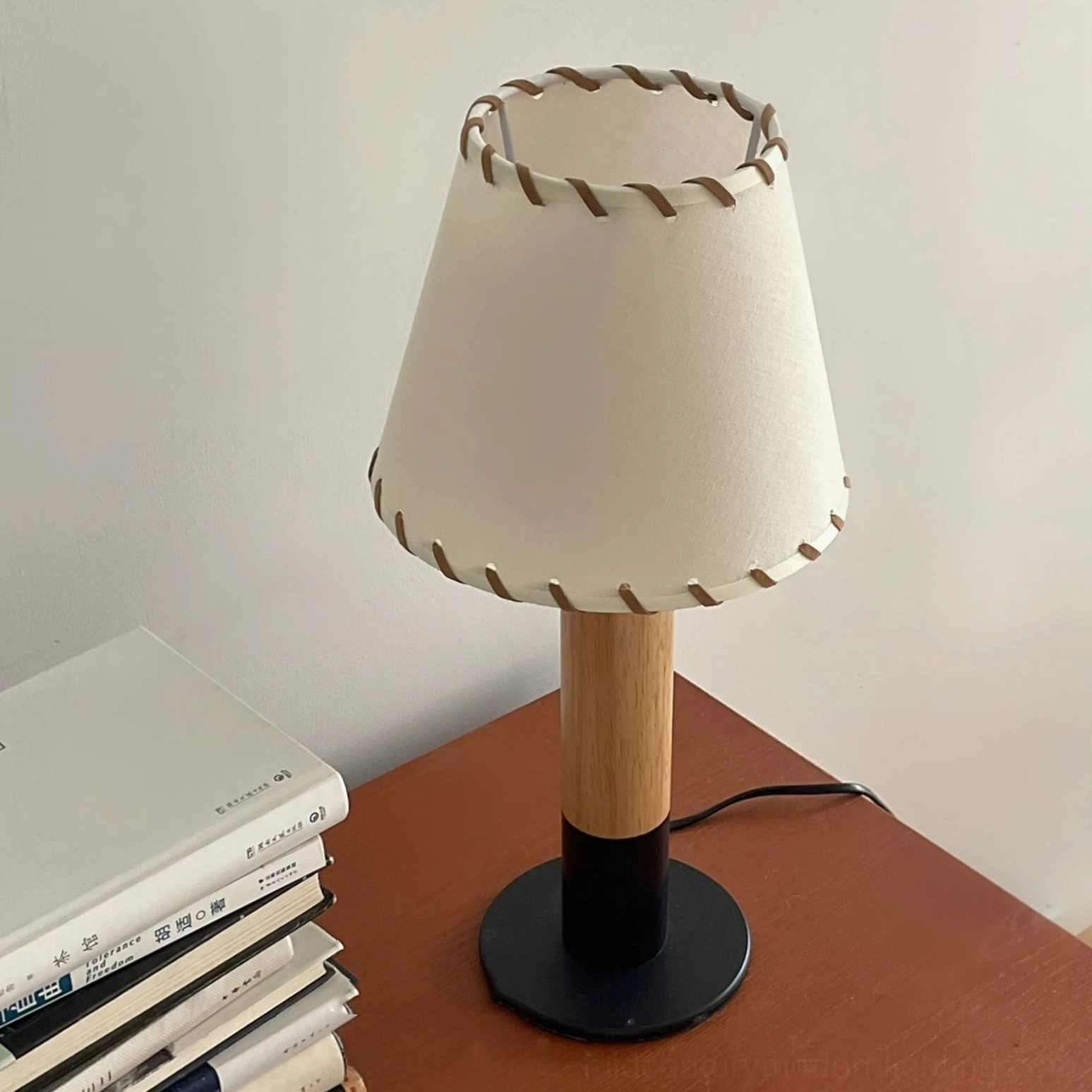 Arbor table lamp black metal stand architectural minimalist design