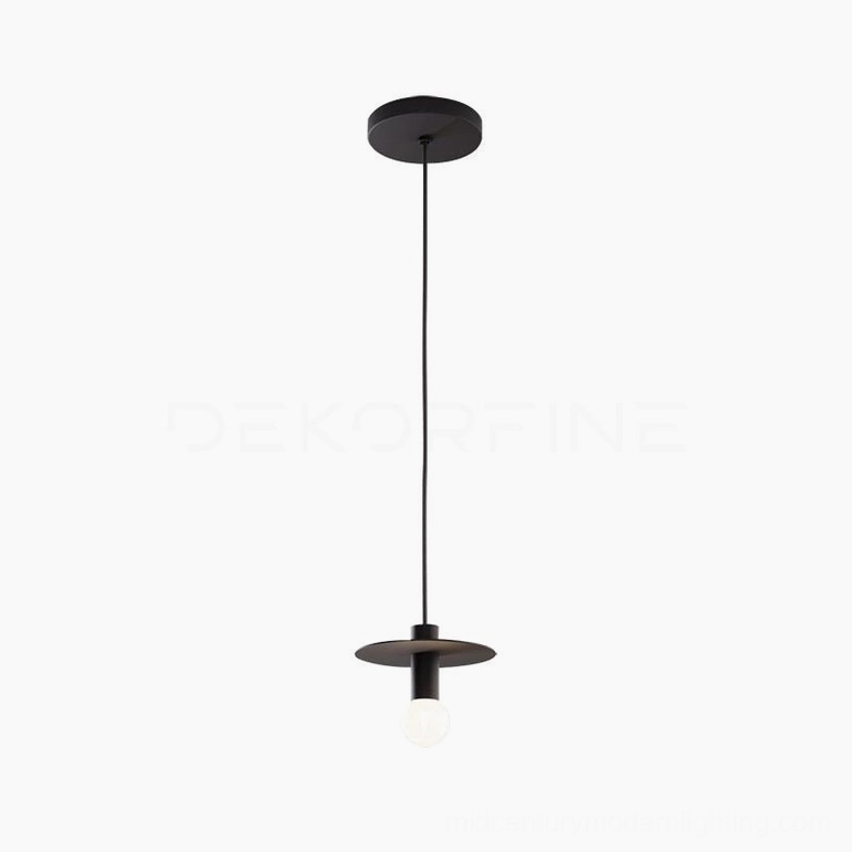 Avida pendant light collection showcasing multiple size and finish options for customized mid-century modern lighting