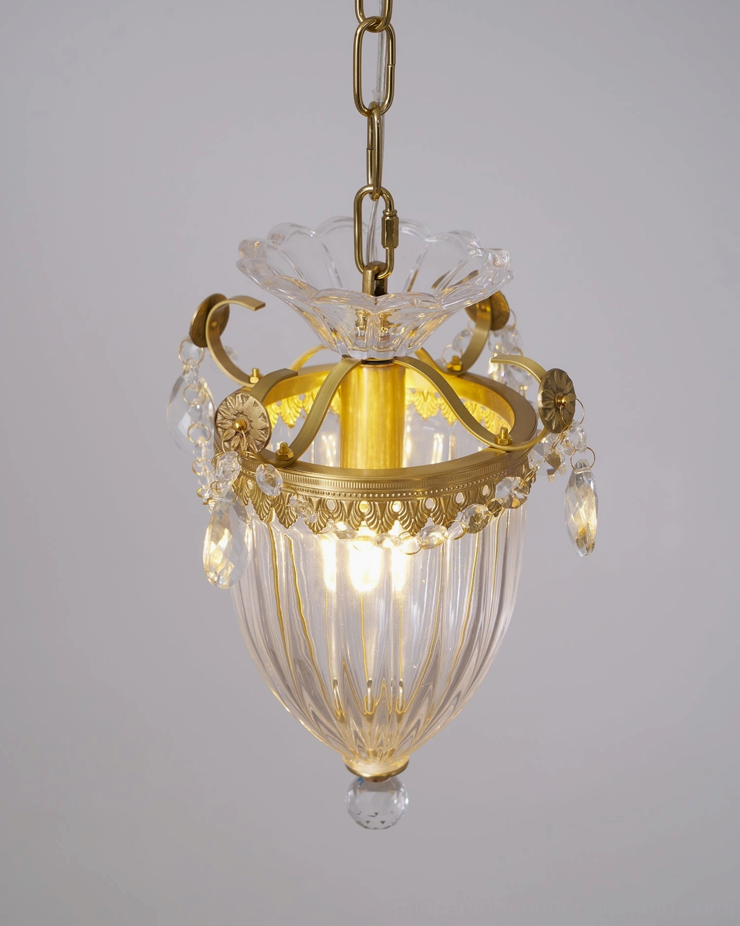 Bagatelle pendant lamp mid-century modern elegant design aesthetic