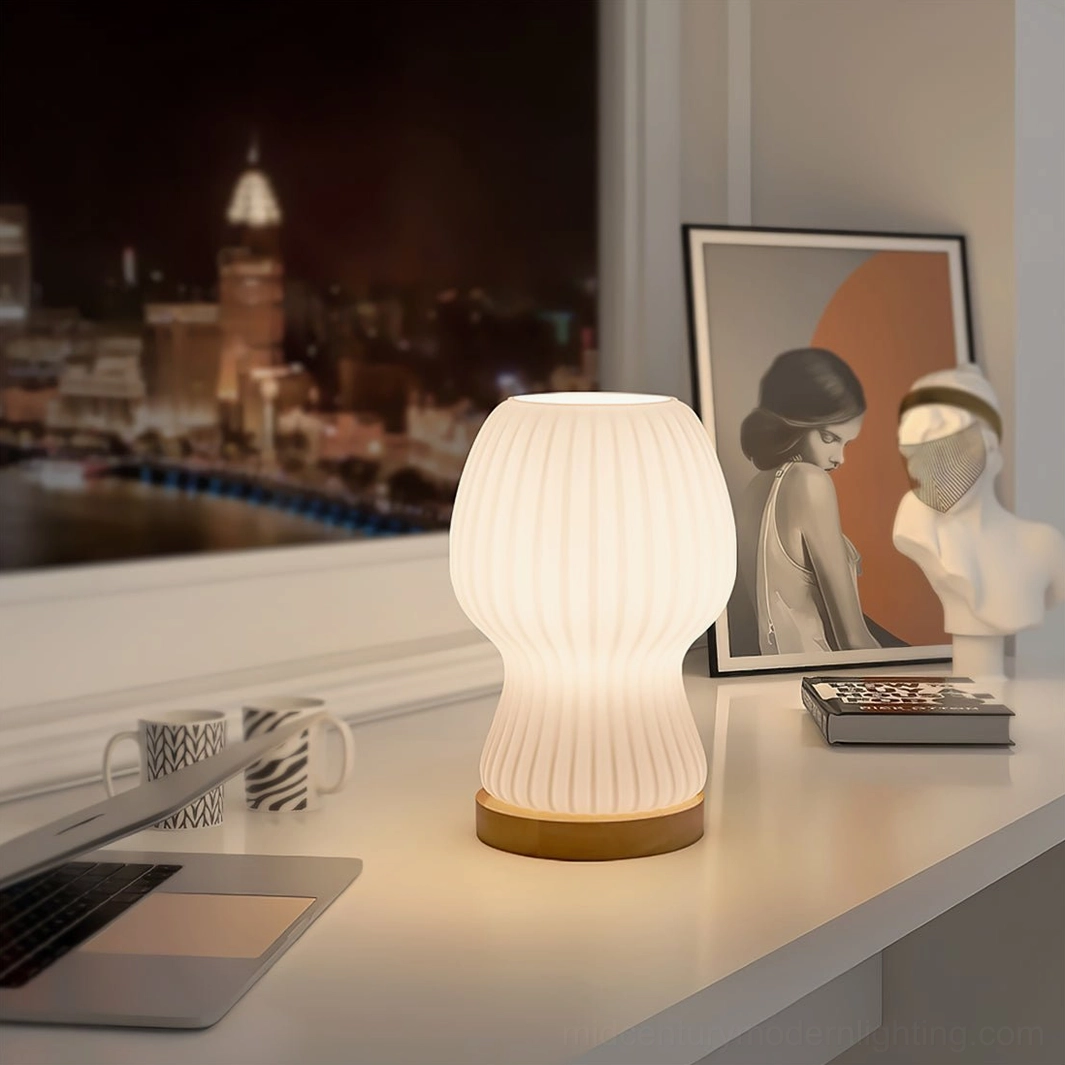 Baja table lamp product specification and dimension measurements guide