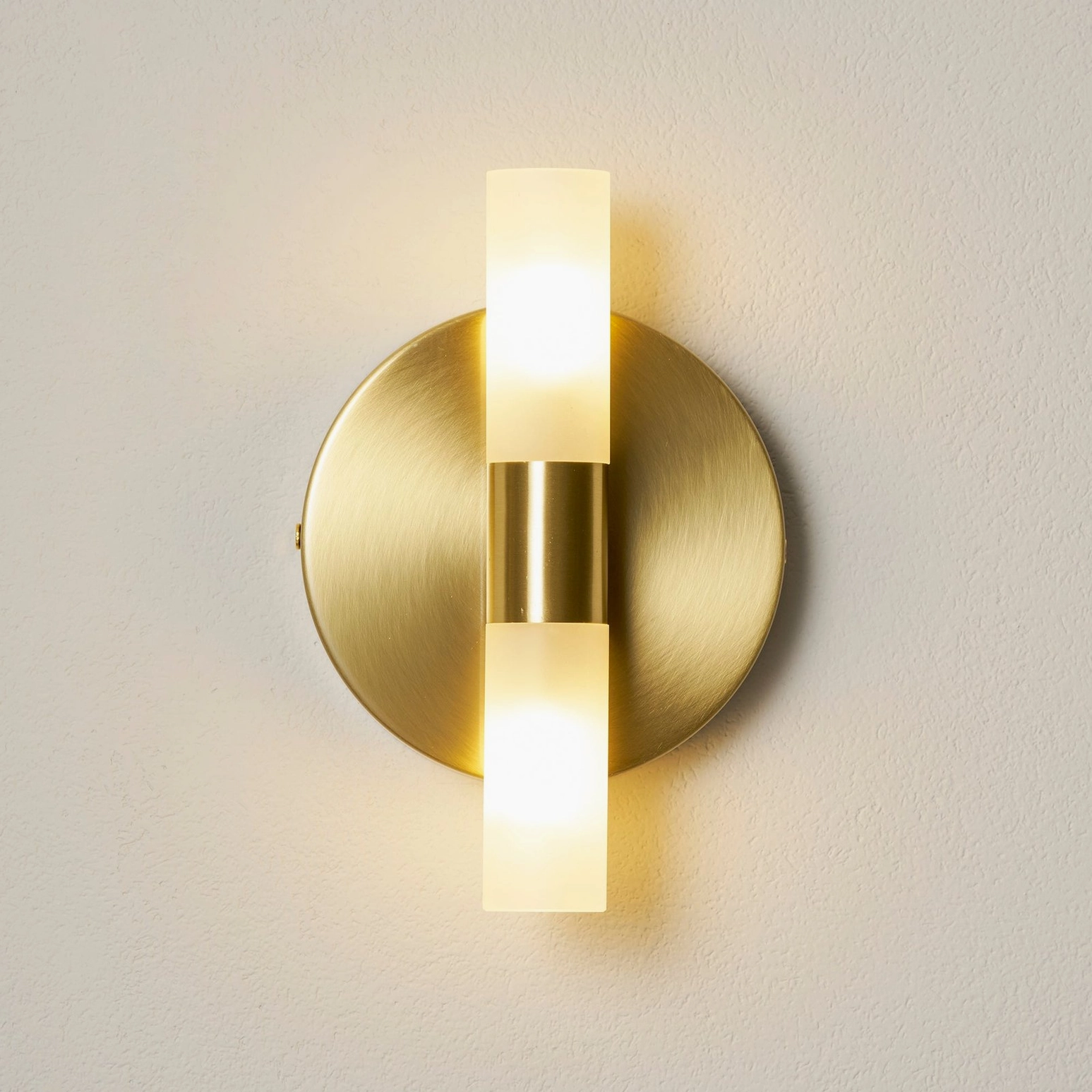 Barton wall sconce art deco modern luxe interior, brass hardware styling