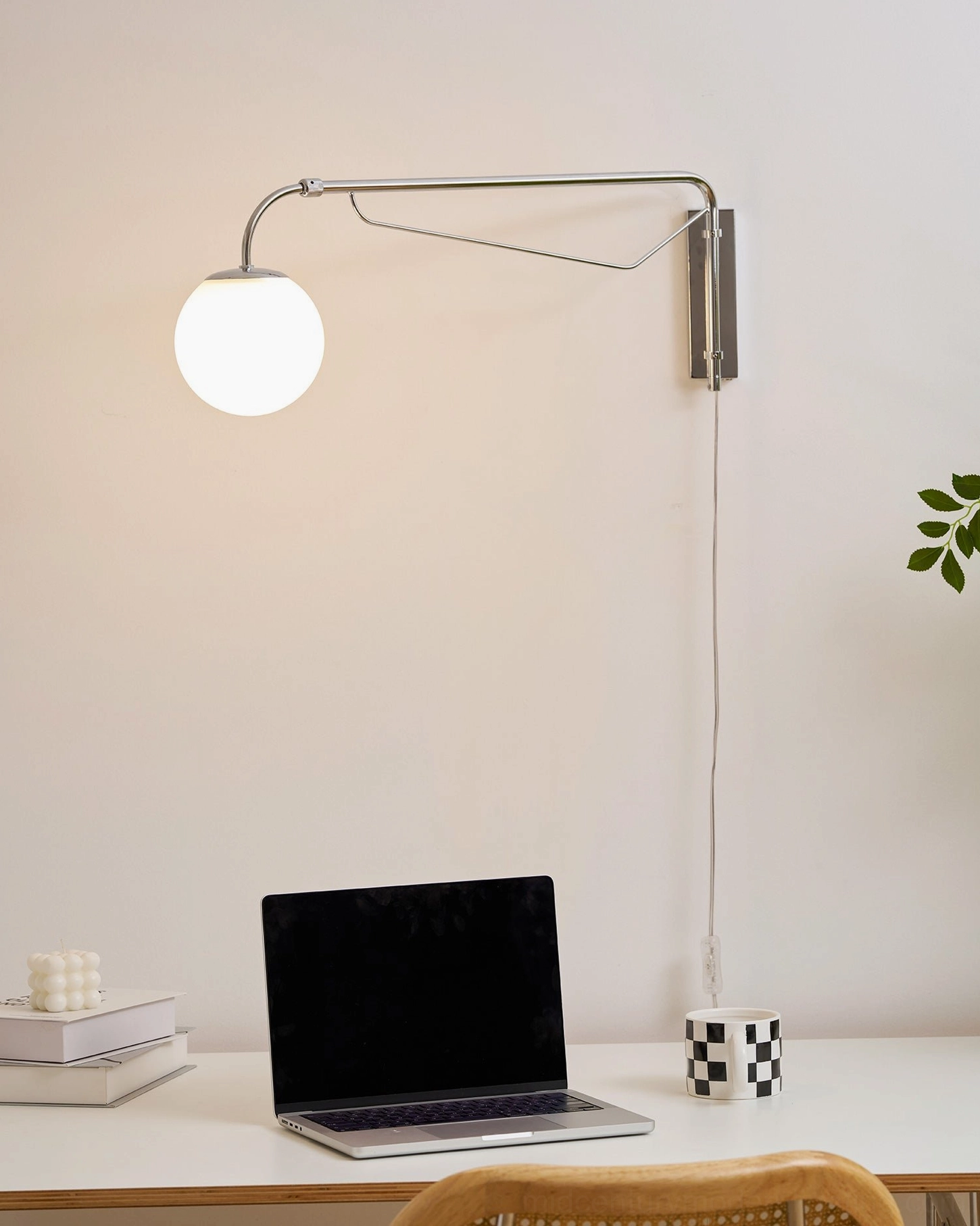 Bellman wall mounted sconce zero footprint design space-saving lighting solution