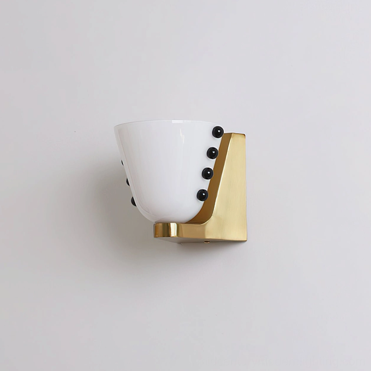 Berries wall sconce in bedroom setting casting warm moody glow for ambient nighttime lighting atmosphere