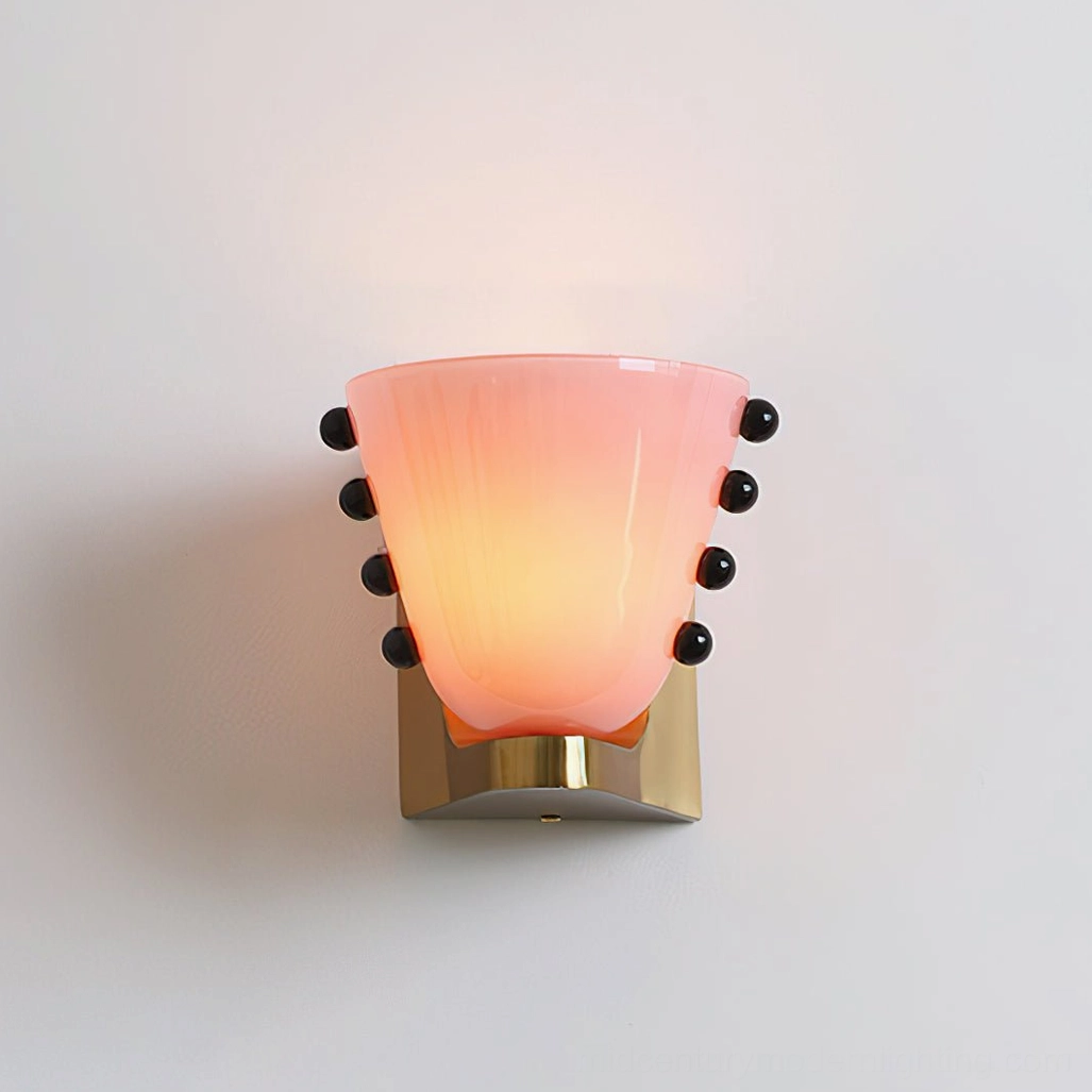 Berries wall lamp comparison showing color variation options across the collection finishes