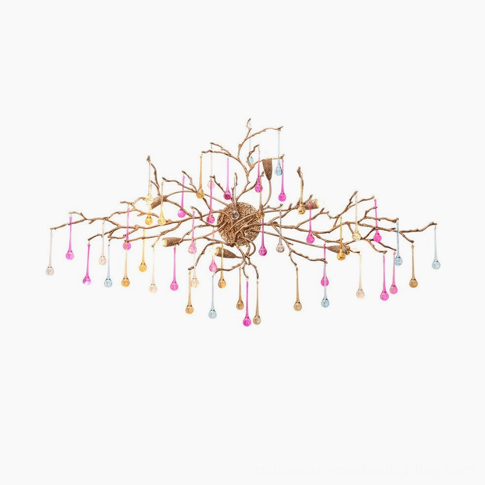 Bijout wall lamp multiple color options displayed side-by-side comparison