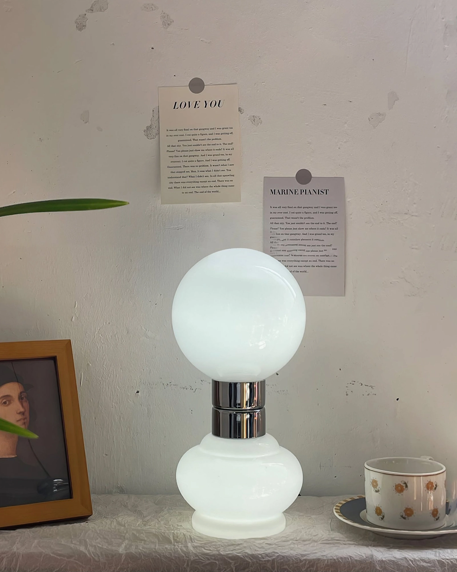 Birillo table lamp desktop workspace minimalist office design accent lighting