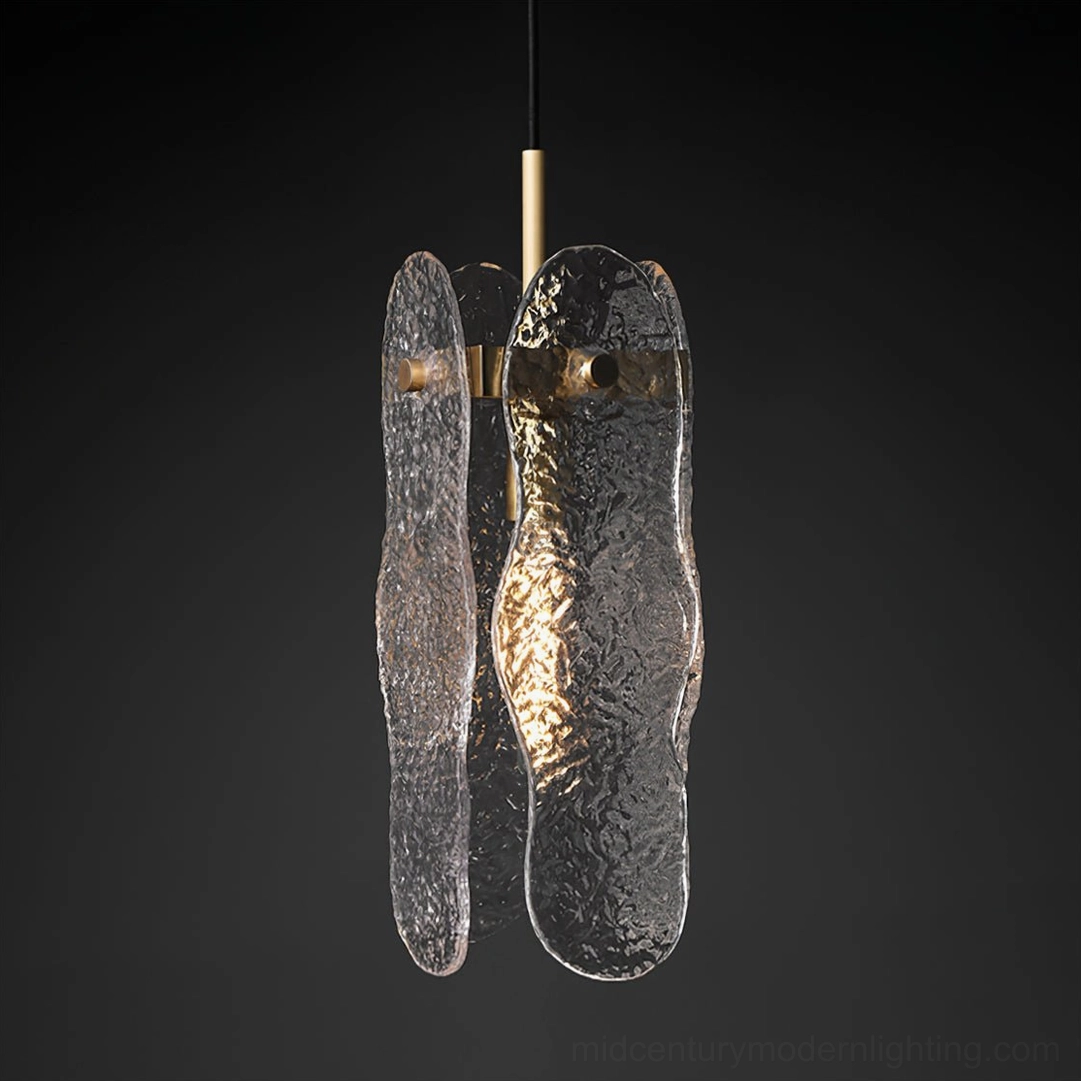 Brass pendant light fixture modern home decor ceiling installation