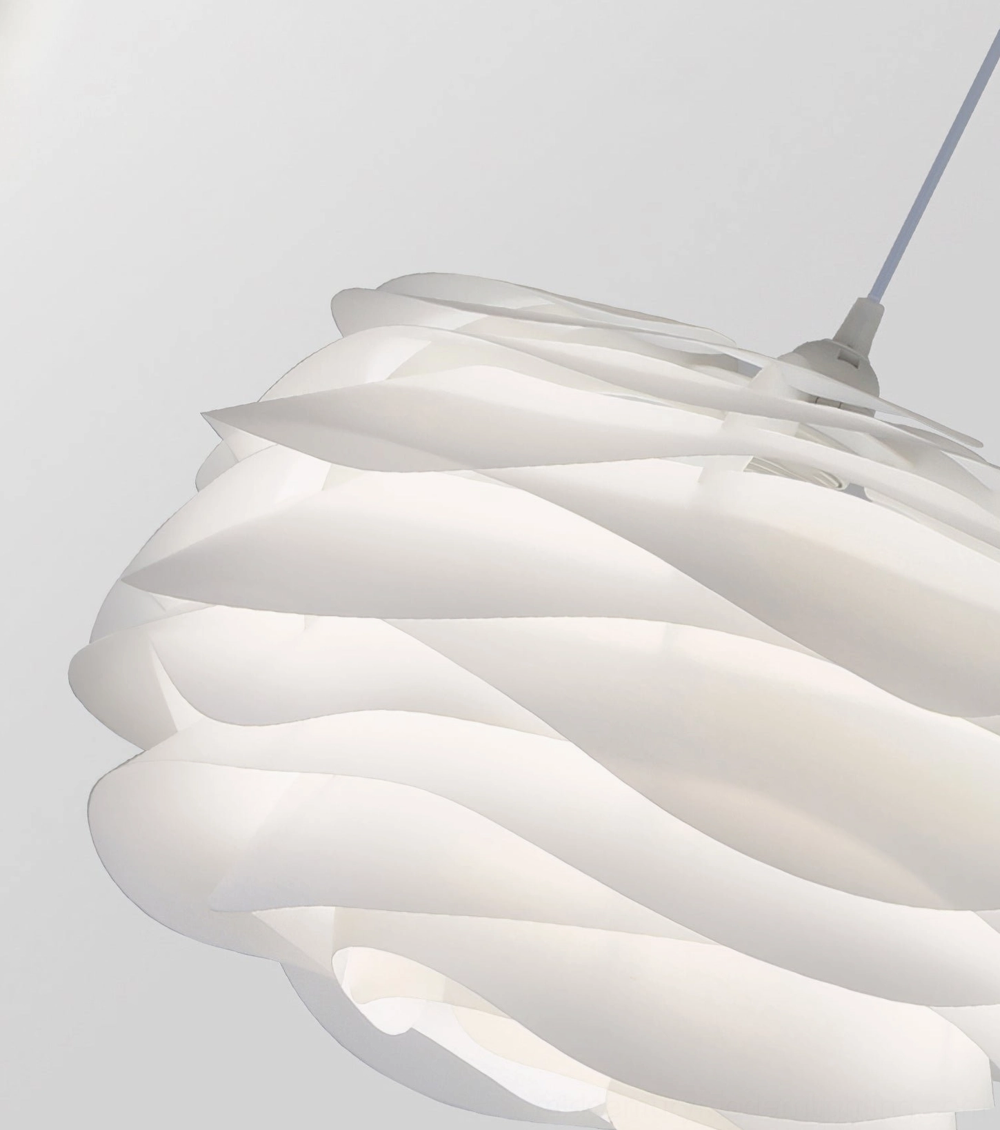 Carmina pendant lamp technical specification and size dimension guide, product SKU reference
