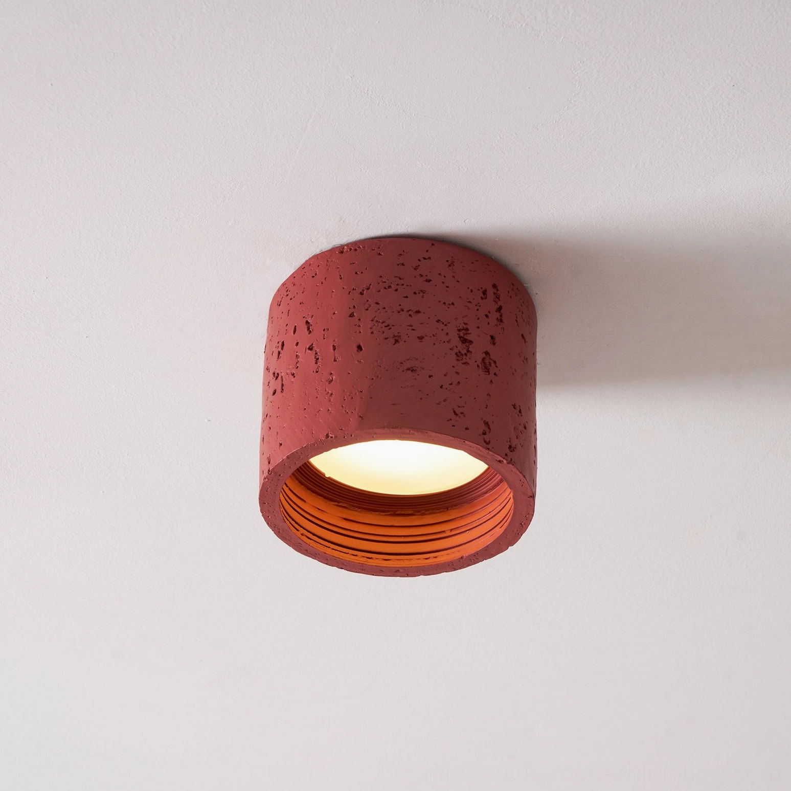 Carso composite material ceiling pendant, minimalist silhouette modern design