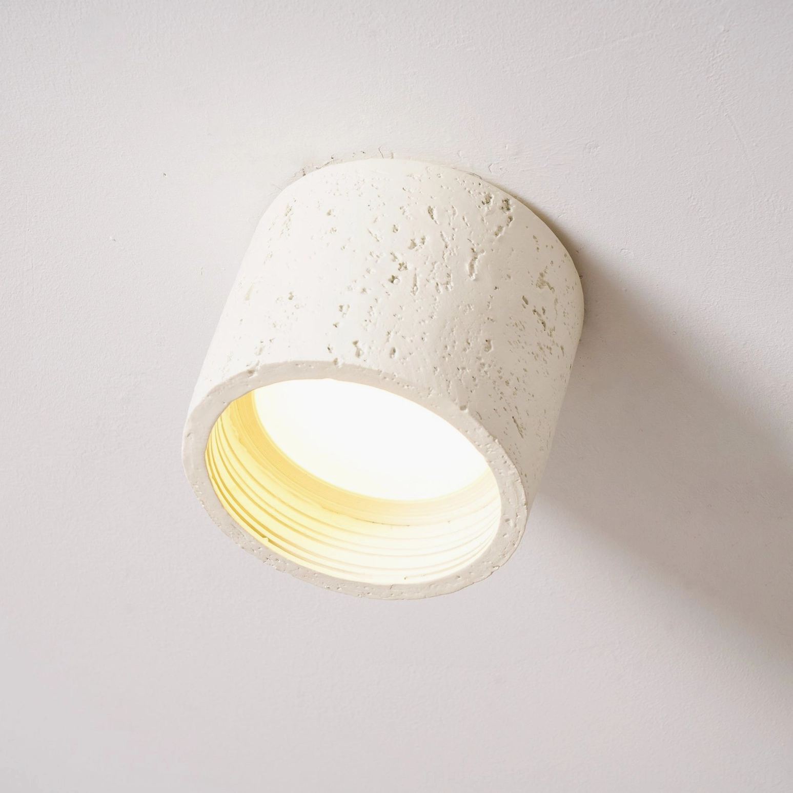Carso orange yellow golden ochre pendant light, warm mid-century modern style