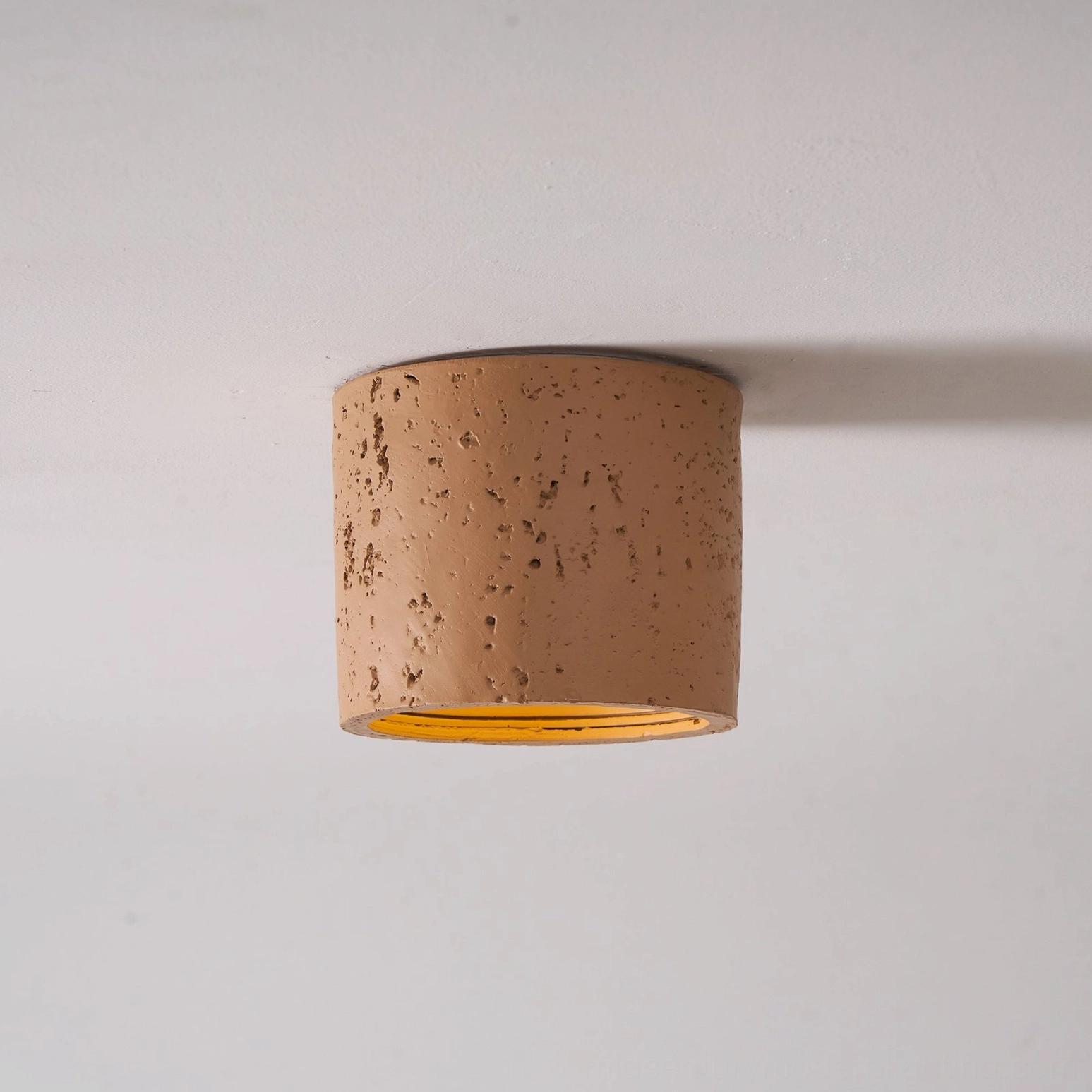 Carso pendant lamp, four earthen color finishes available