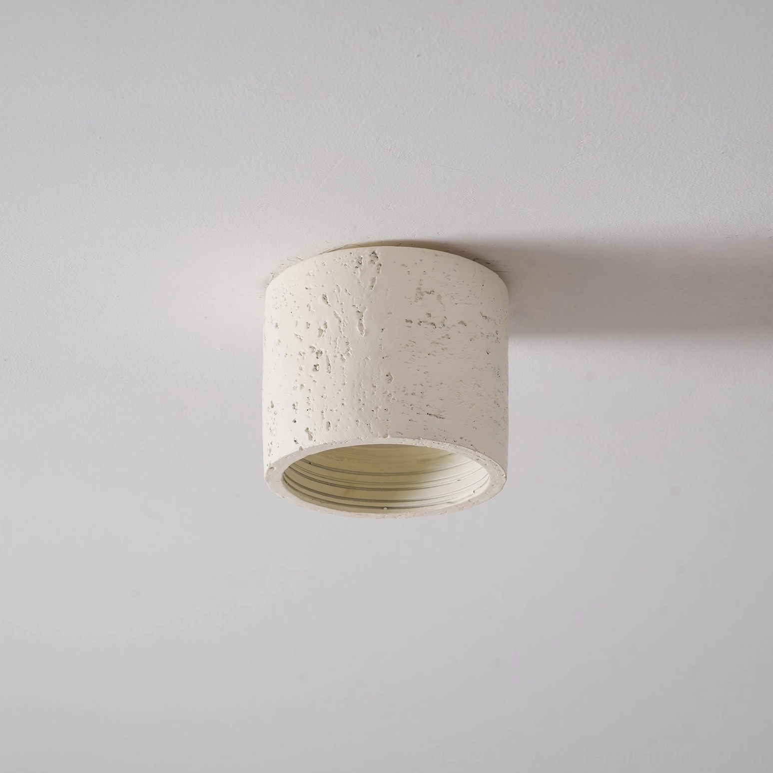 Carso handmade karst pendant light, warm-white integrated LED illumination