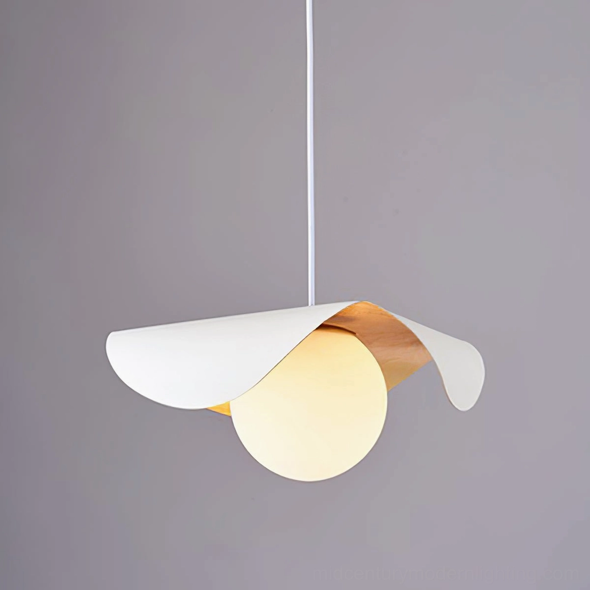 Cilla pendant lamp white and gold finish, elegant modern pendant light for kitchen and dining room