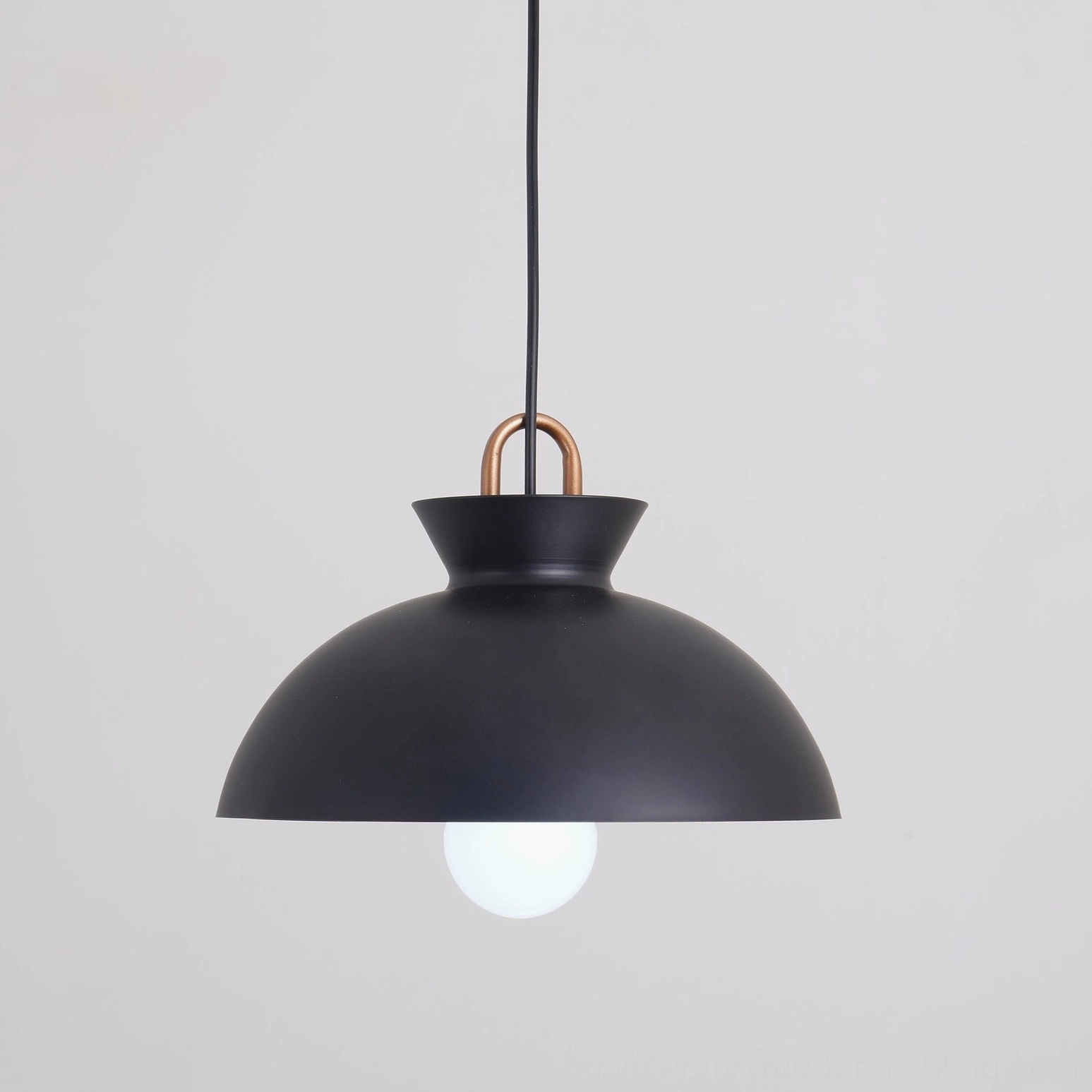 Coil modern pendant light showcasing minimalist metal construction and clean lines
