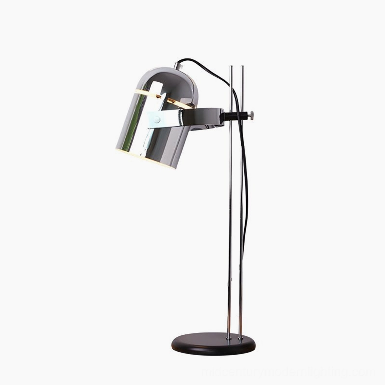 Chrome Combi adjustable table lamp full product view