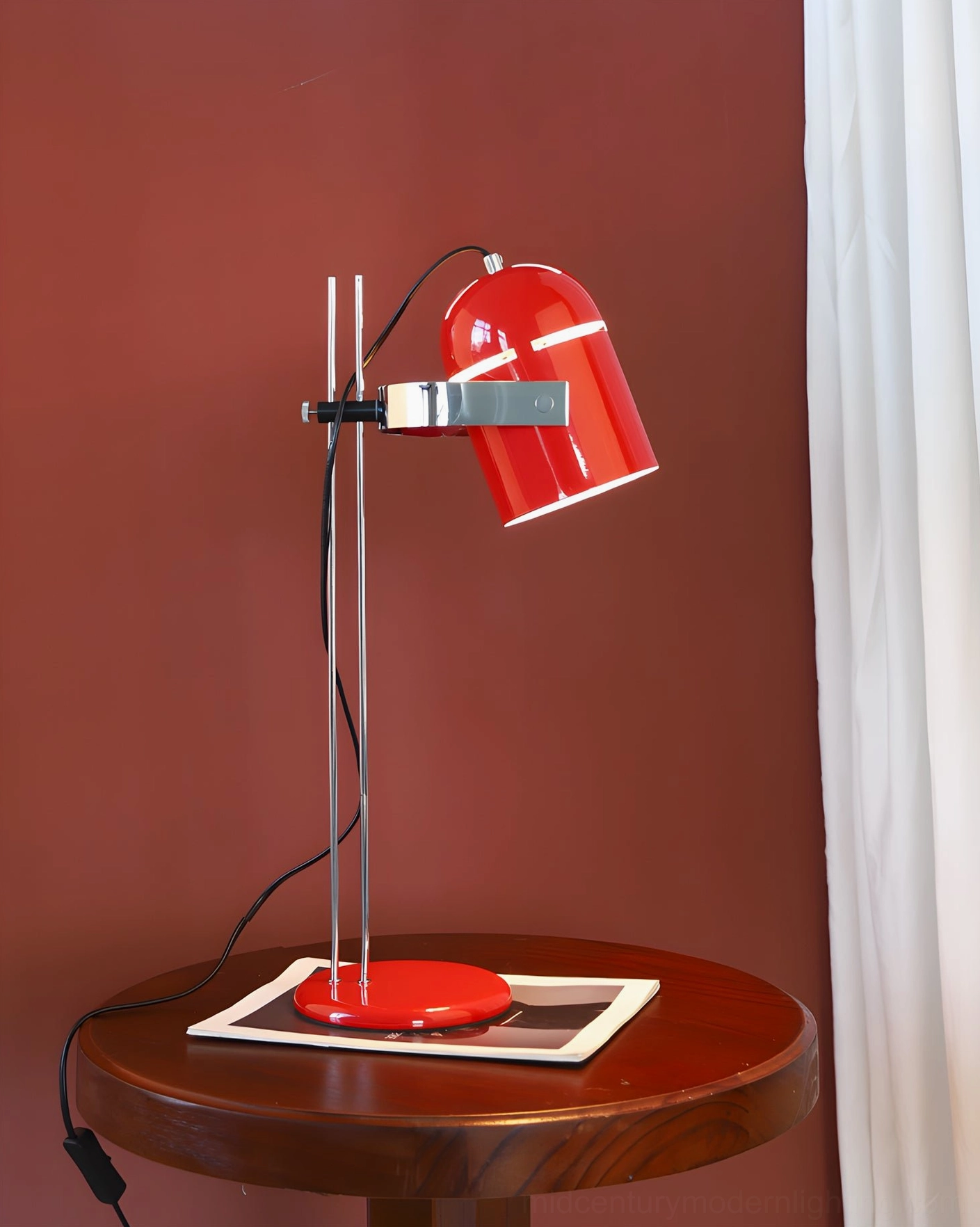Combi lamp color options comparison chrome red green finishes
