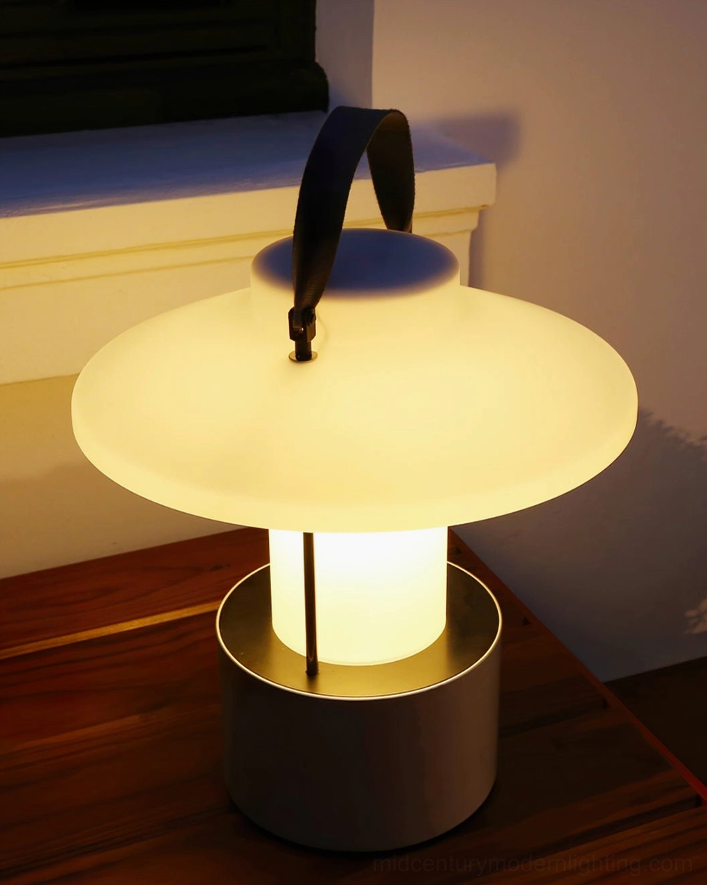 Contemporary outdoor lighting solution cordless portable design modern home
