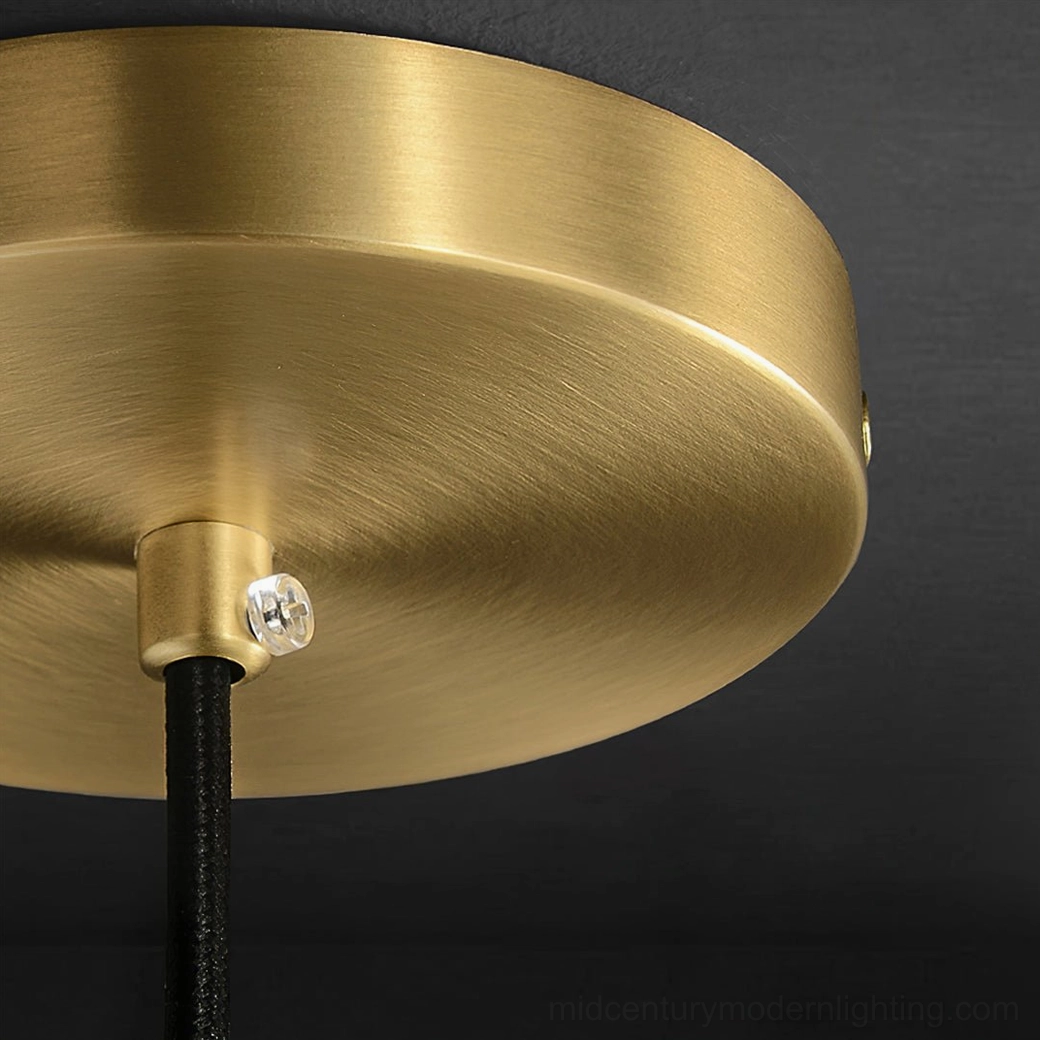 Contemporary pendant lamp installation bedroom bedside modern design