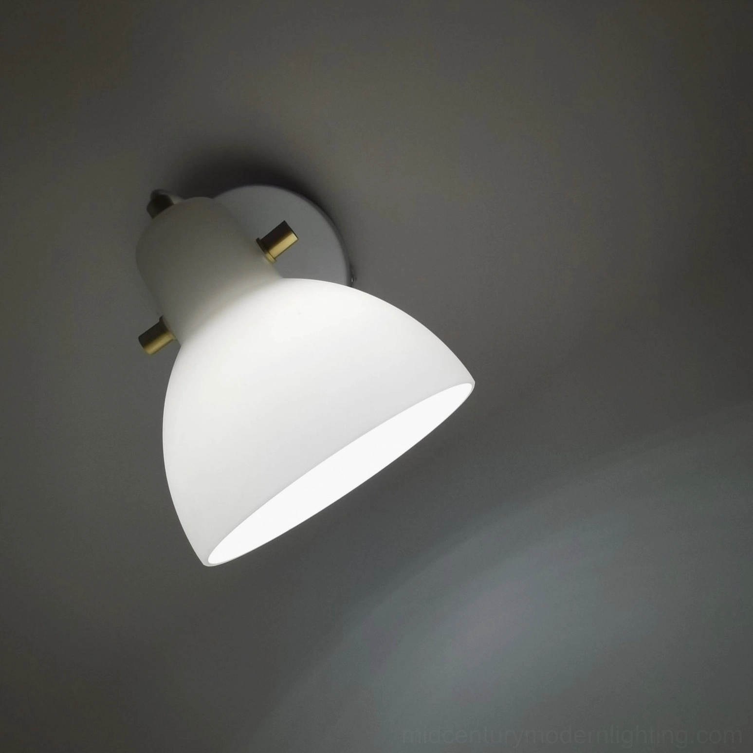 Modern adjustable wall light fixture with moveable shade, ideal for hallway gallery or entryway accent lighting