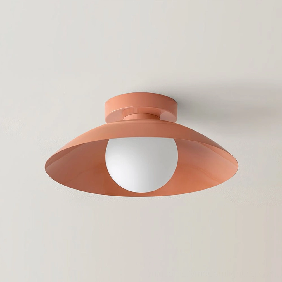 Danoise pink ceiling lamp mid-century modern minimalist design bedroom accent lighting