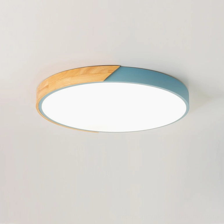 Delphi neutral gray flush mount ceiling light showcasing mid-century modern design aesthetic