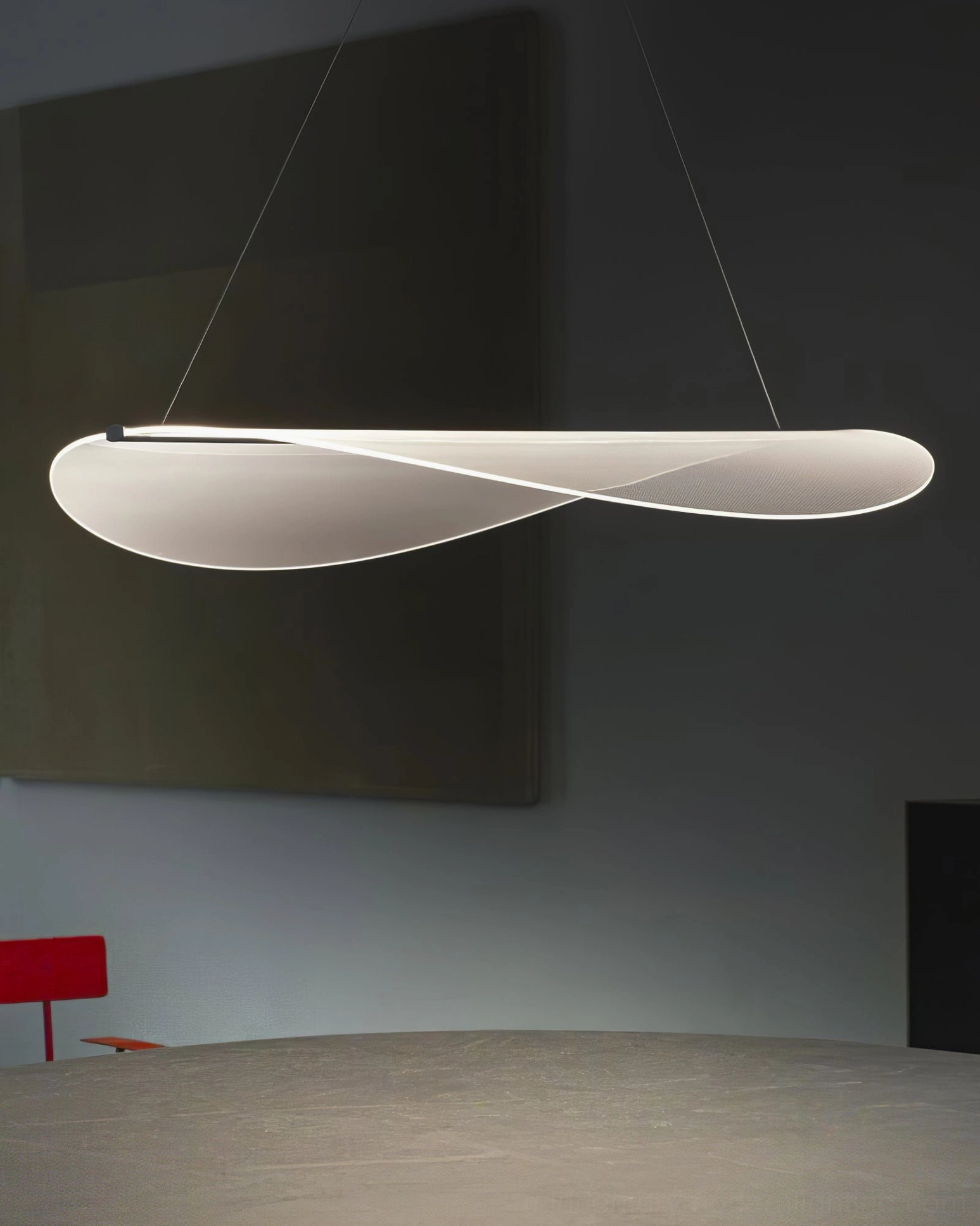Premium twisted pendant light fixture modern home dining room contemporary design