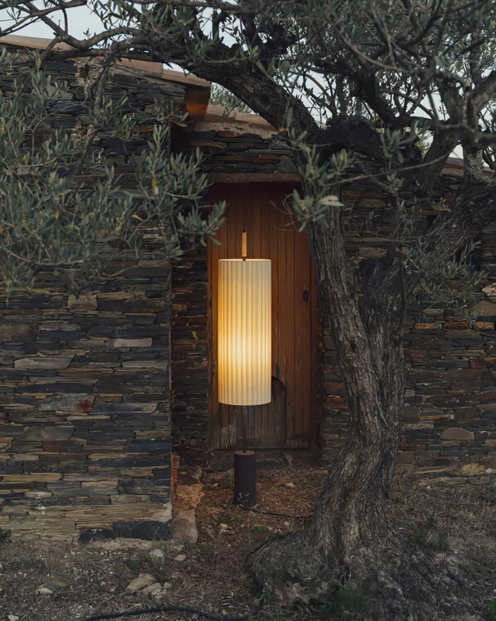 Dorica black marble and white fabric floor lamp contemporary mid-century lighting solution