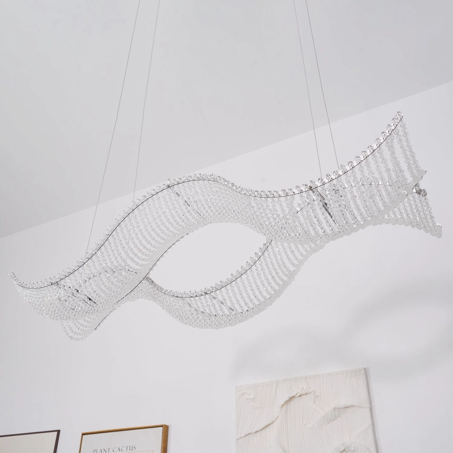 Dumini crystal chandelier modern design statement piece for high-end homes