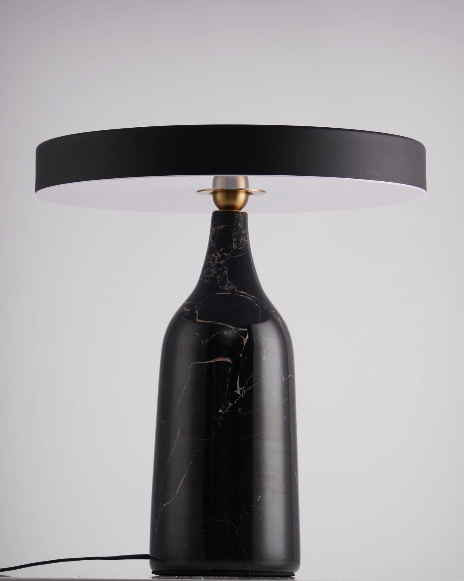 Grey Eddy marble table lamp contemporary minimalist interior