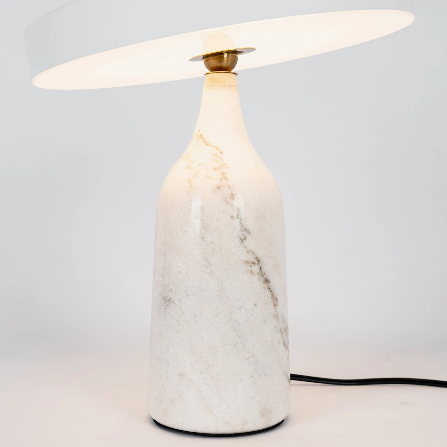 Eddy marble table lamp home office productivity lighting setup