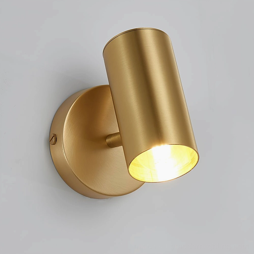 Eduard gold wall sconce product shot showing premium brass construction and finish