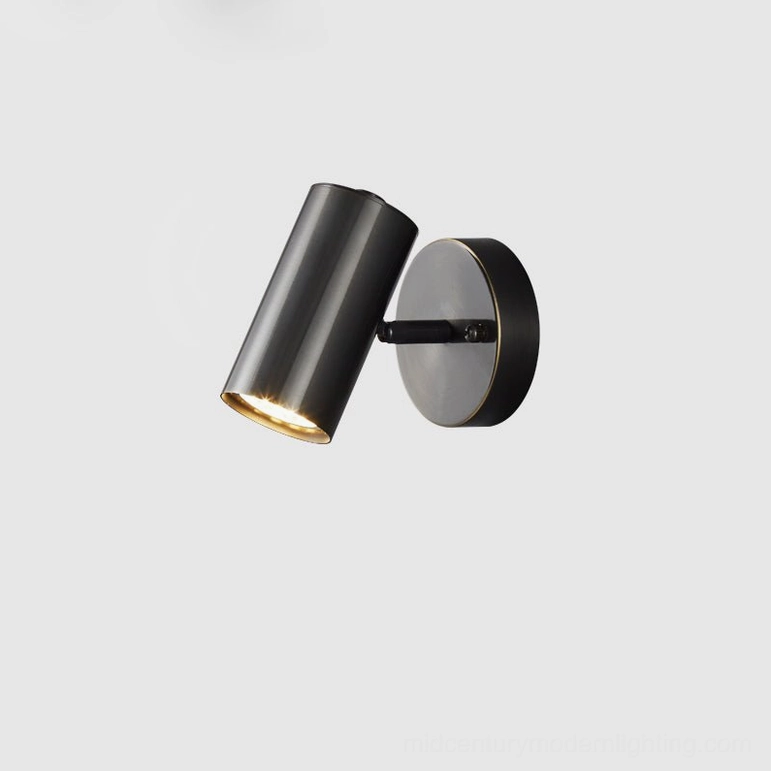Eduard wall sconce full installation view demonstrating size proportions in home interior