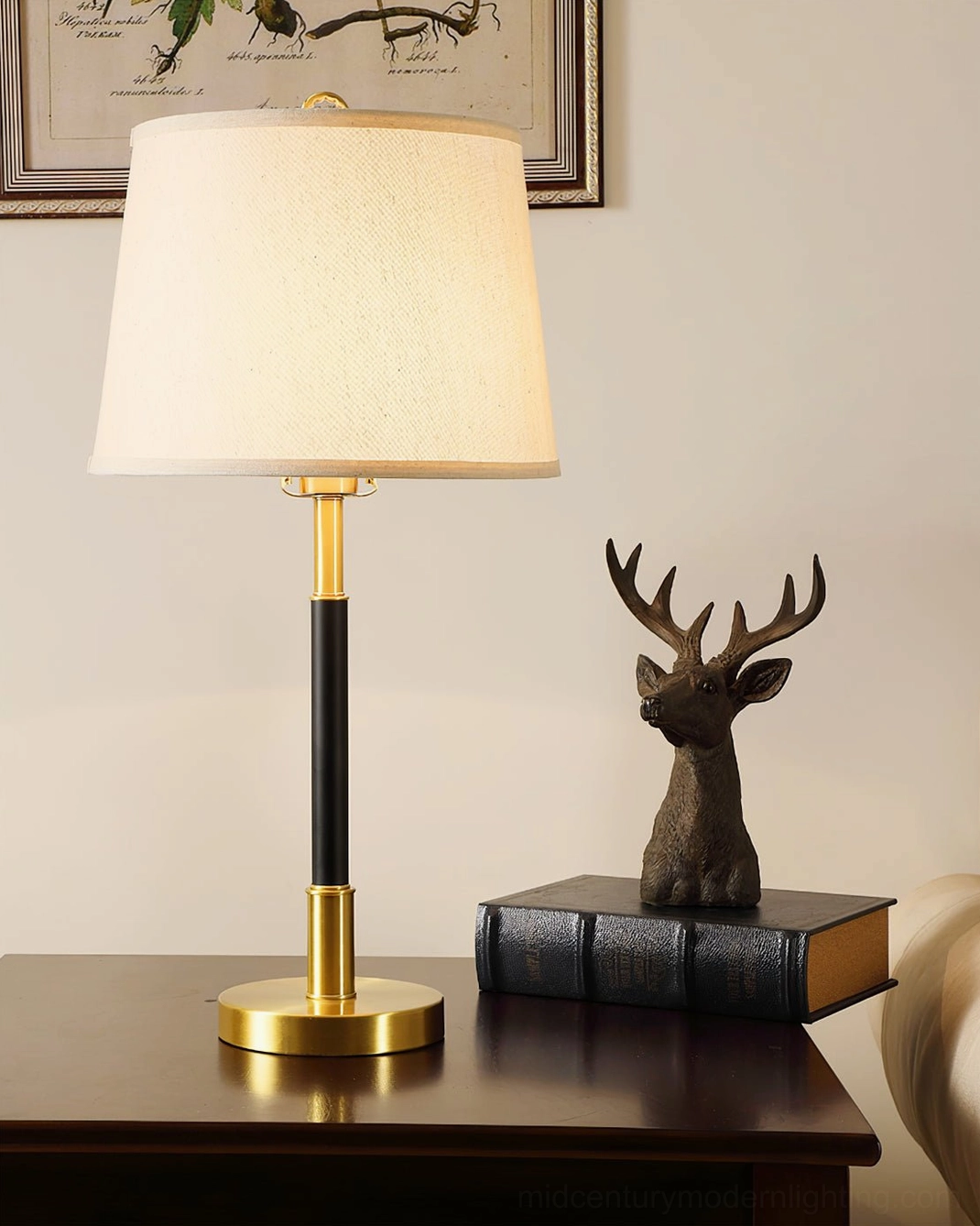 Empire Table Lamp functional art object for sophisticated interior spaces