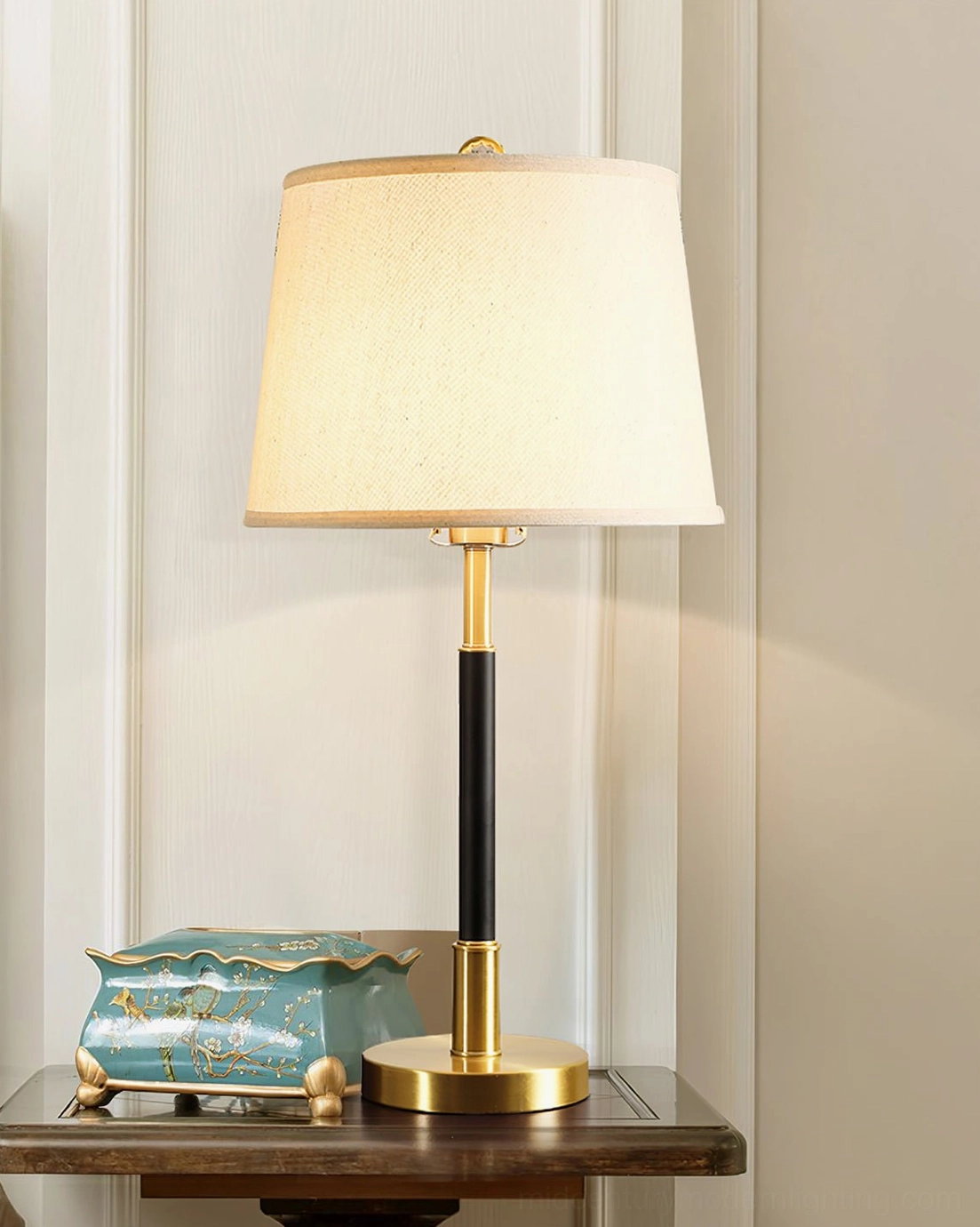 Empire Table Lamp push button switch control for easy operation