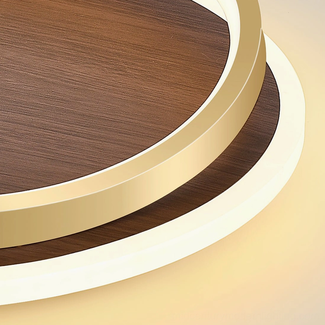 Energy-efficient LED ceiling lamp with Scandinavian design philosophy, contemporary flush-mount lighting solution