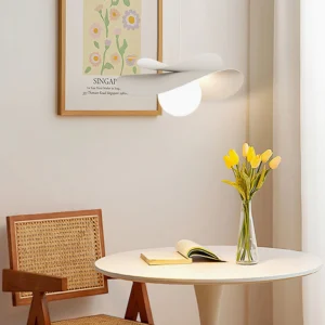 Fiksa pendant light in Scandinavian dining nook, modern mid-century style interior design