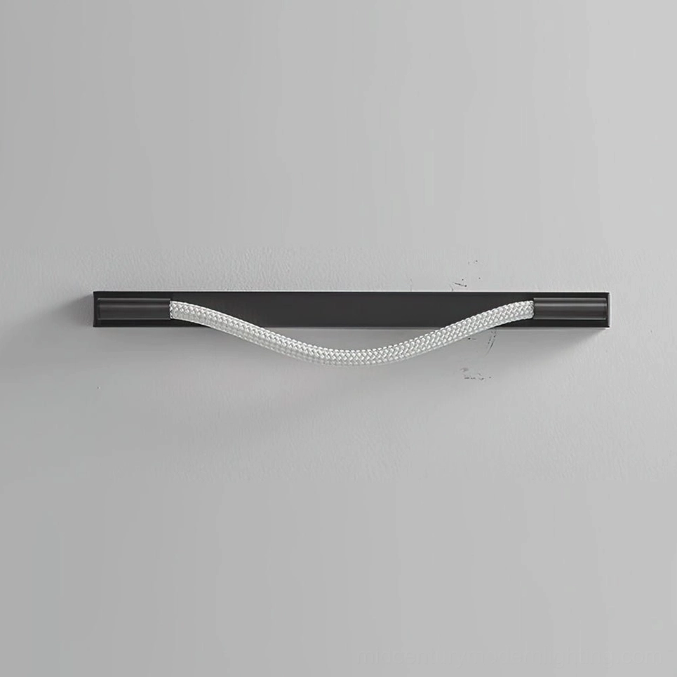 Flecto Tube wall lamp white finish option showing clean minimalist aesthetic in modern interior