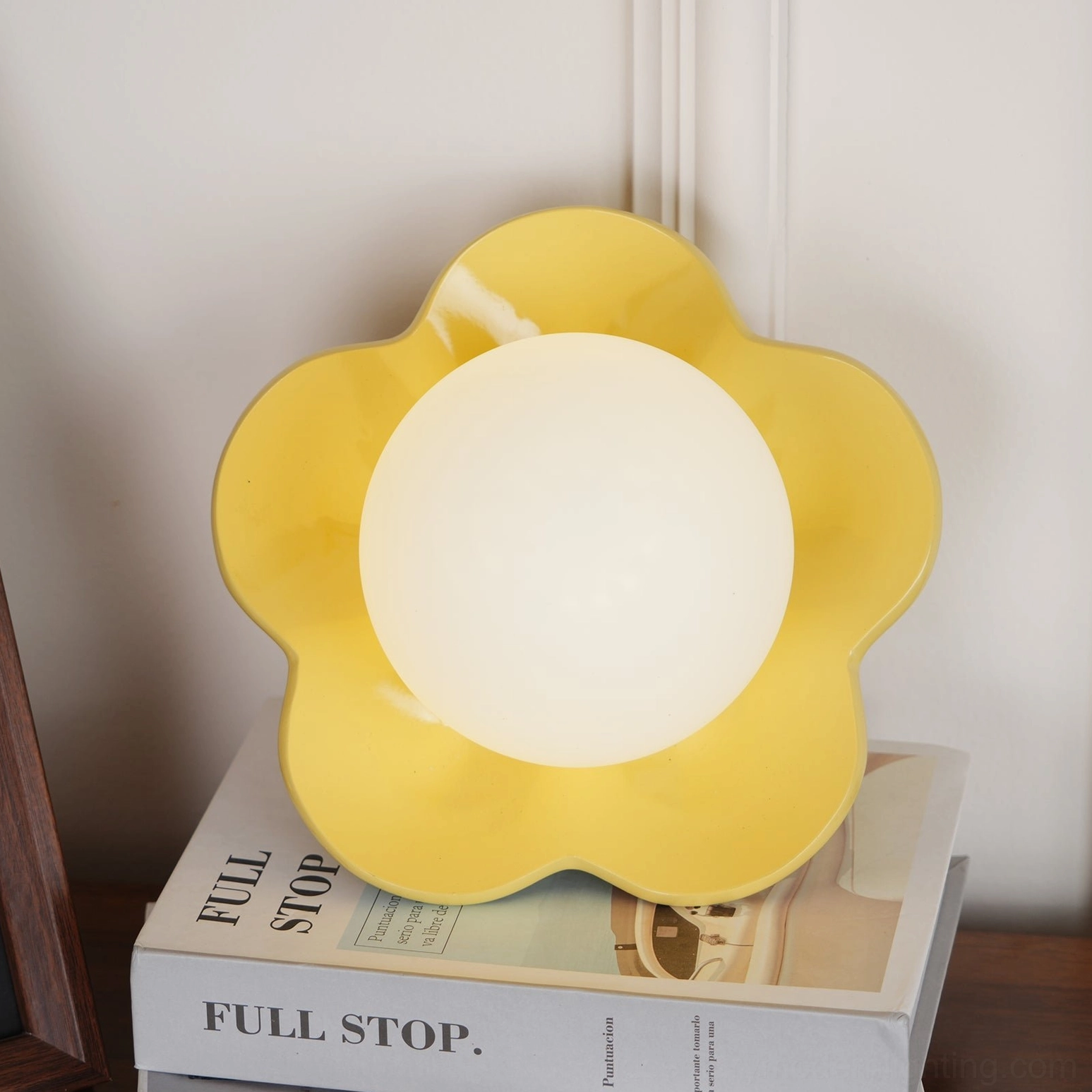 La Fleur botanical wall lamp bedroom accent lighting soft ambient glow